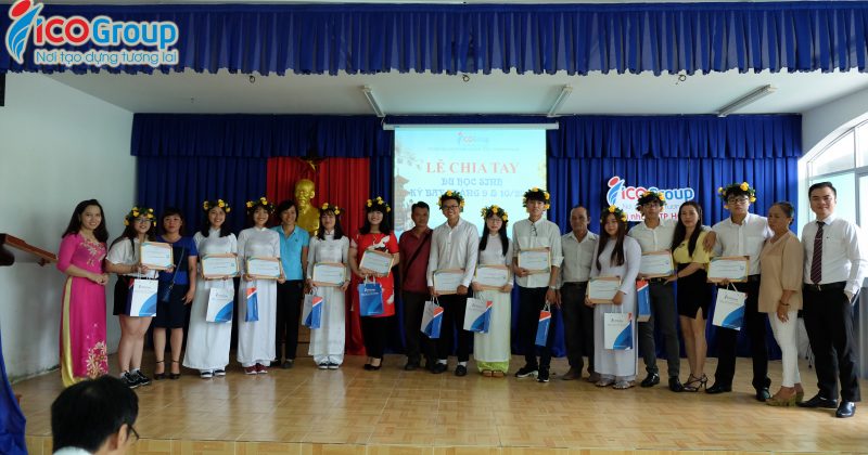 DHS tốt nghiệp tại buổi lễ của chi nhánh ICO TP HCM