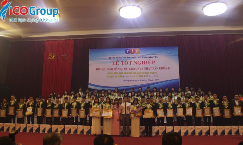 Các bạn DHS đạt thành tích xuất sắc trong quá trình học tập tại ICO Thái Nguyên